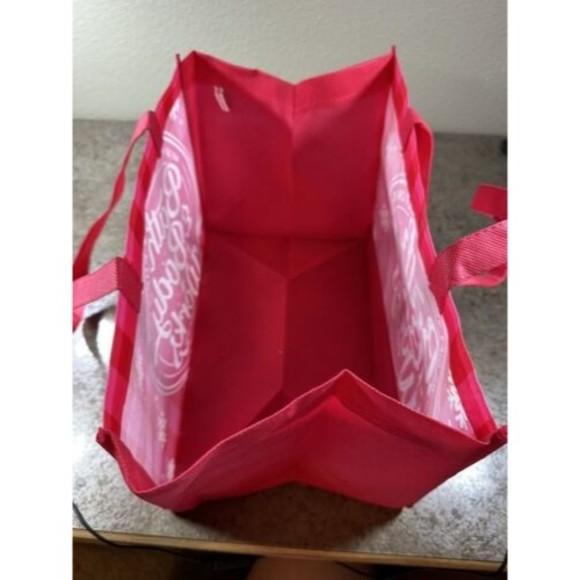 Bath And Body Works Reusable Tote Bag - Candle Day Red White Gingham - Picture 5 of 6